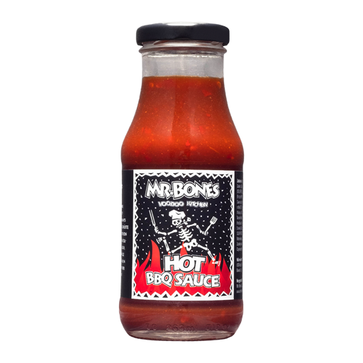 BBQ Sauce Hot Voodoo Kitchen Mr. Bones